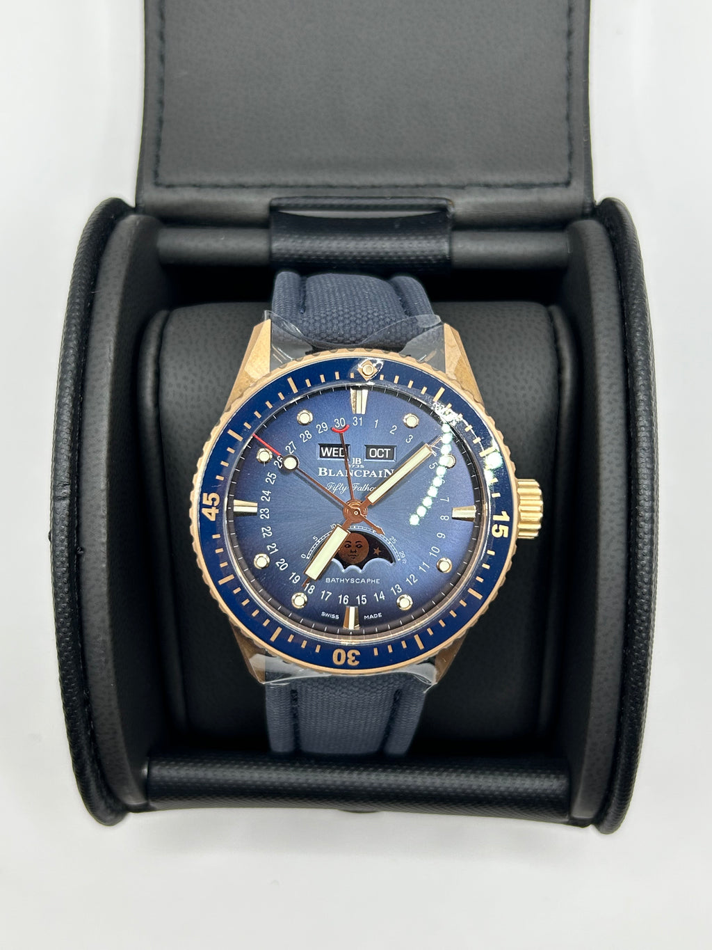 Blancpain Fifty Fathoms Bathyscaphe Quantième Complet